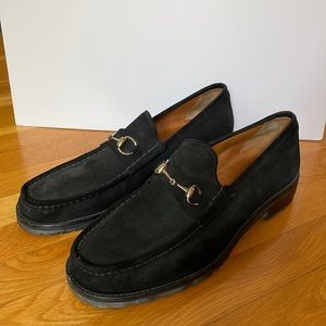 Suede Gucci Loafers